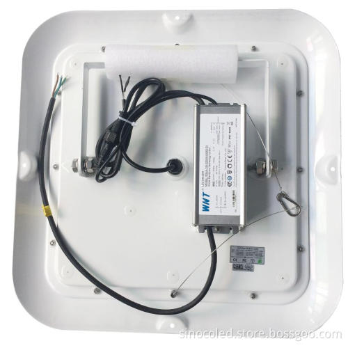 120W LED Canopy Light Fixtures - Efficient 135LM/W LED Bay Lights for Petrol Stations and Warehouses